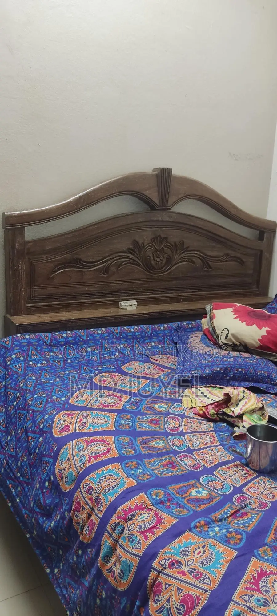 Original Teak Wood Bed