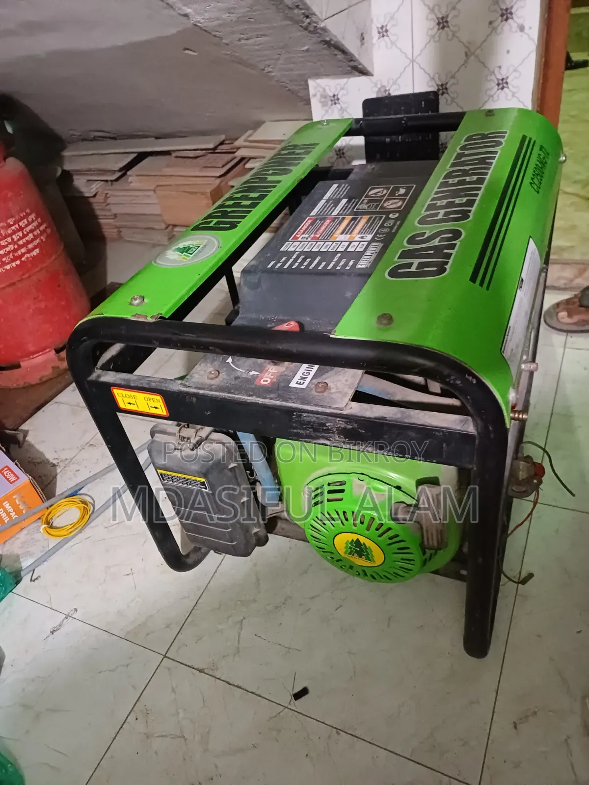 Green Power 2.5kw Gas Generator (Cc2500 Ng-T2) – Heavy Duty