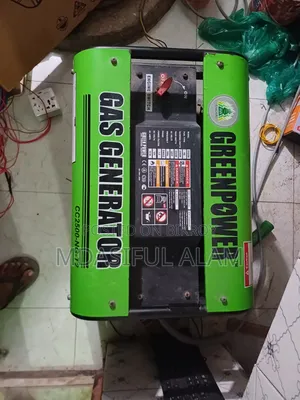 Green Power 2.5kw Gas Generator (Cc2500 Ng-T2) – Heavy Duty