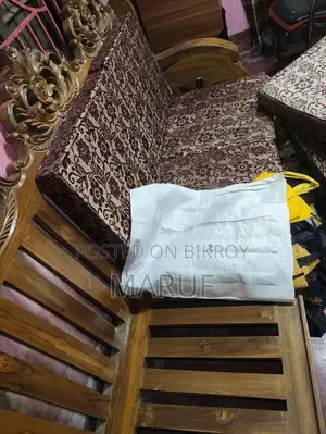 সেগুন কাঠের বানানো সোফা ৫সেট
