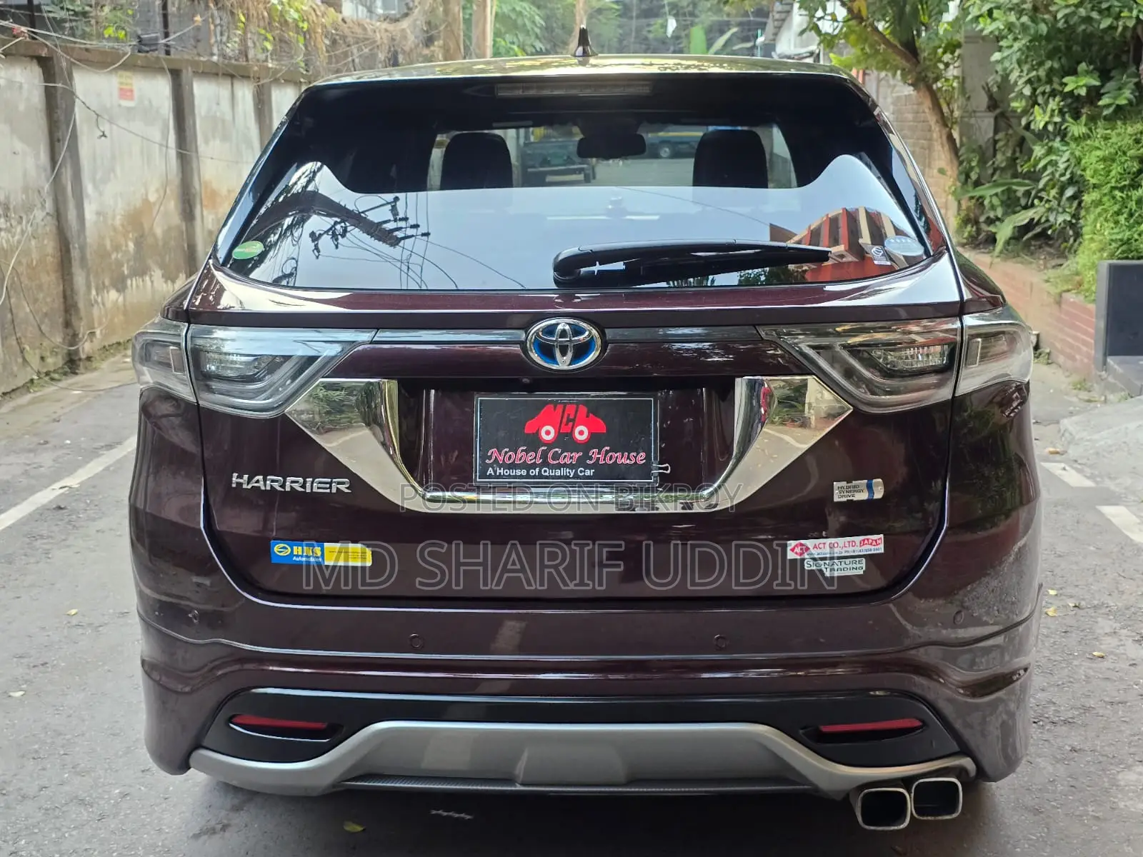 Toyota Harrier Advance Premium 2014