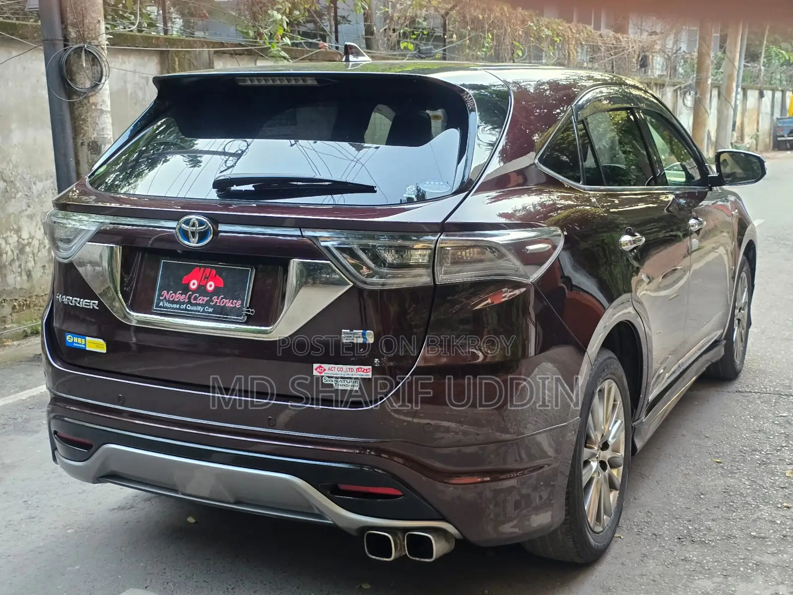 Toyota Harrier Advance Premium 2014