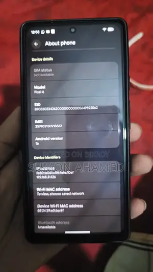 Google Pixel 6 . (Used)