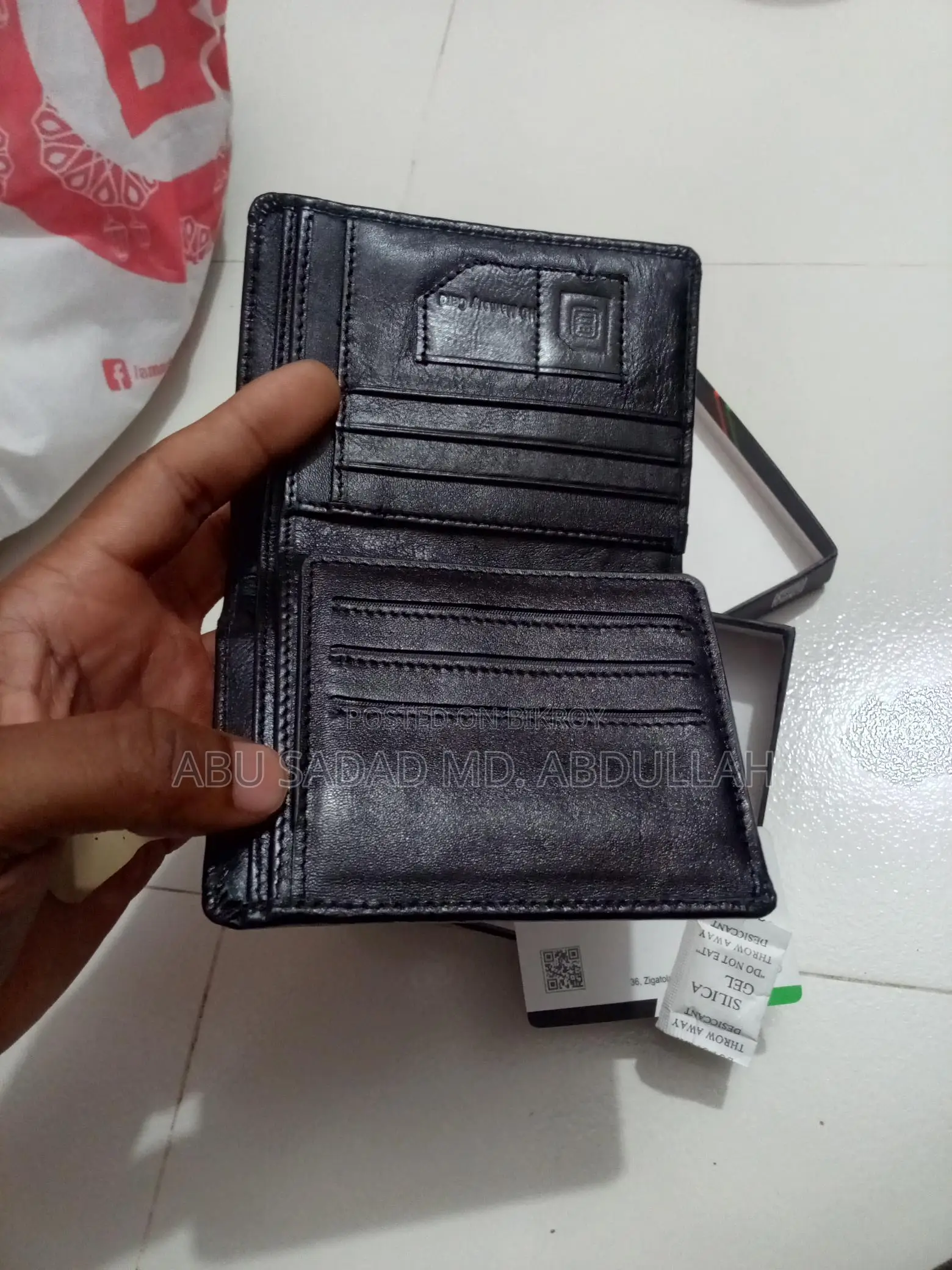 Black Premium Leather Wallet