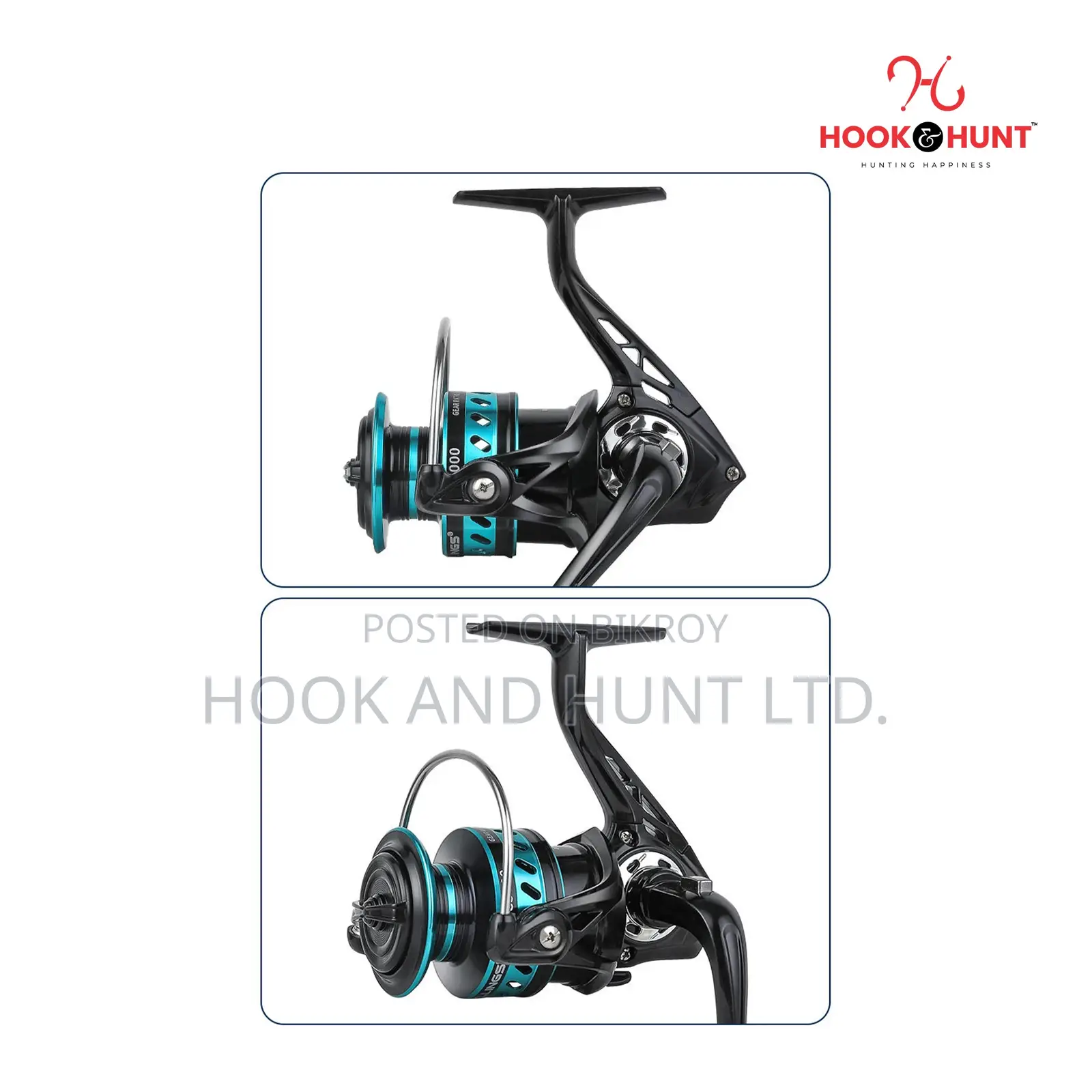 FC Spinning Fishing Reel 1000–7000