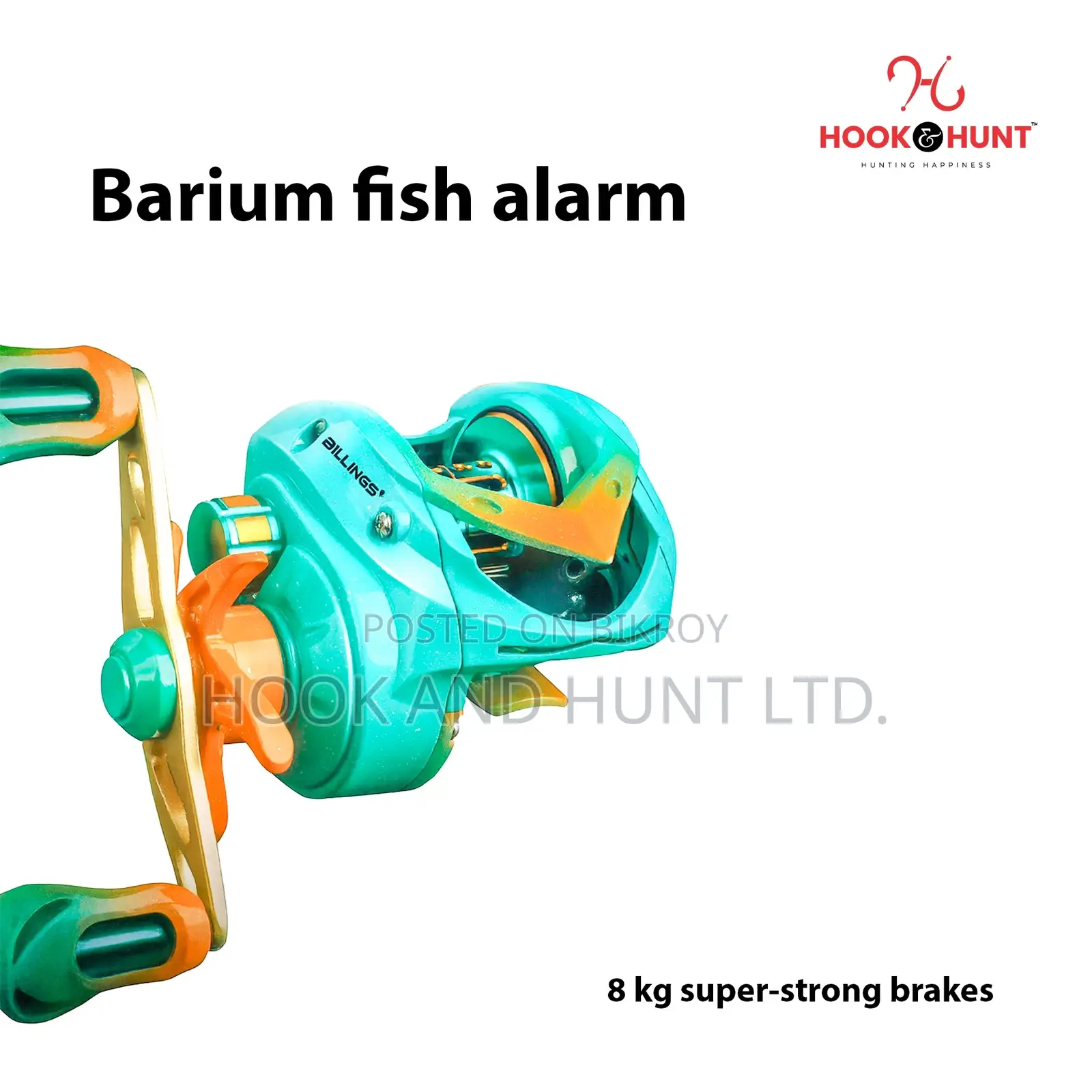 CR 200 Waterdrop Baitcasting Reel for Long Casting