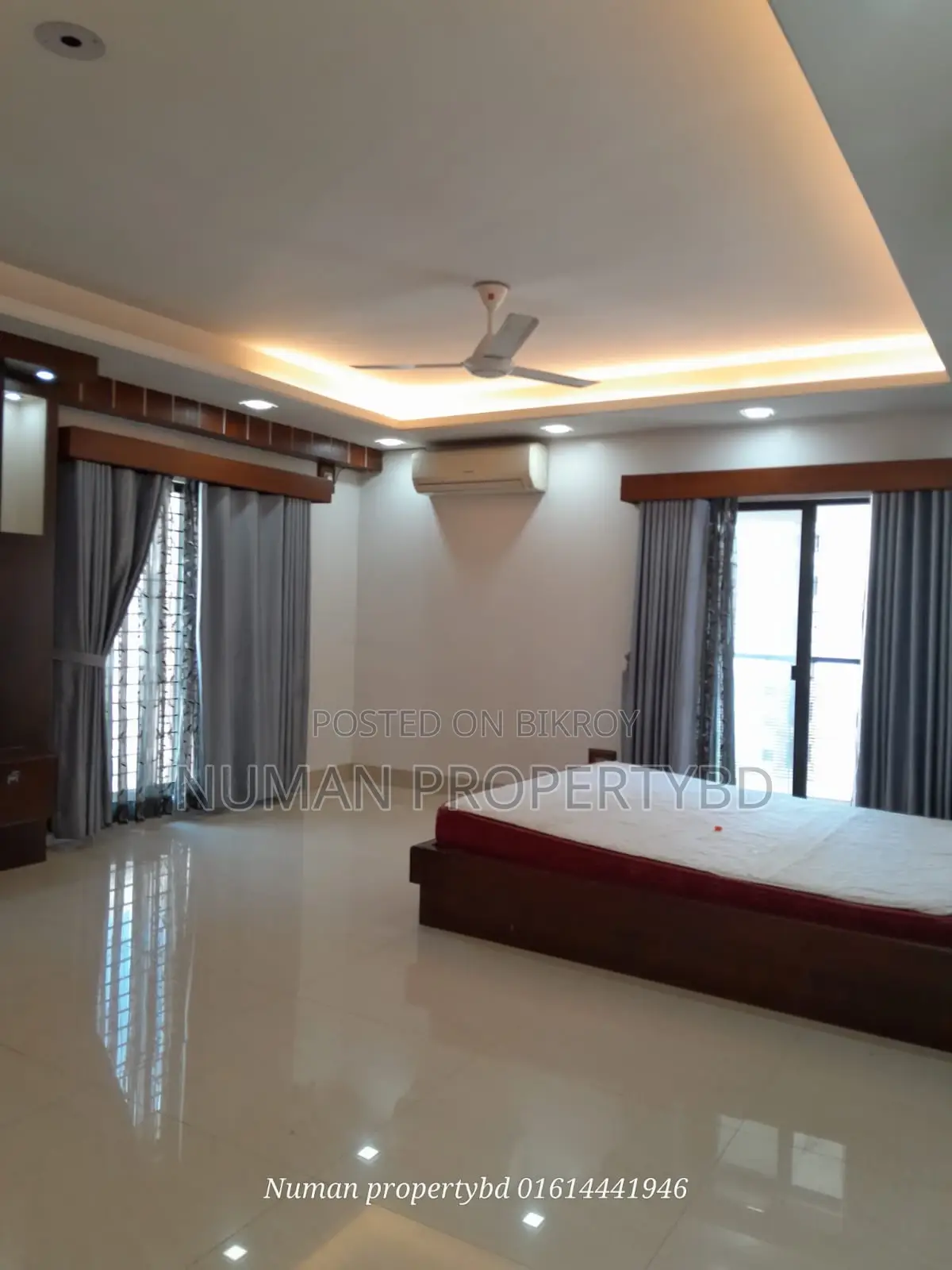 4000sq 4-bedroom Full Luxury Semi Furnished Interior Design Flat Rent