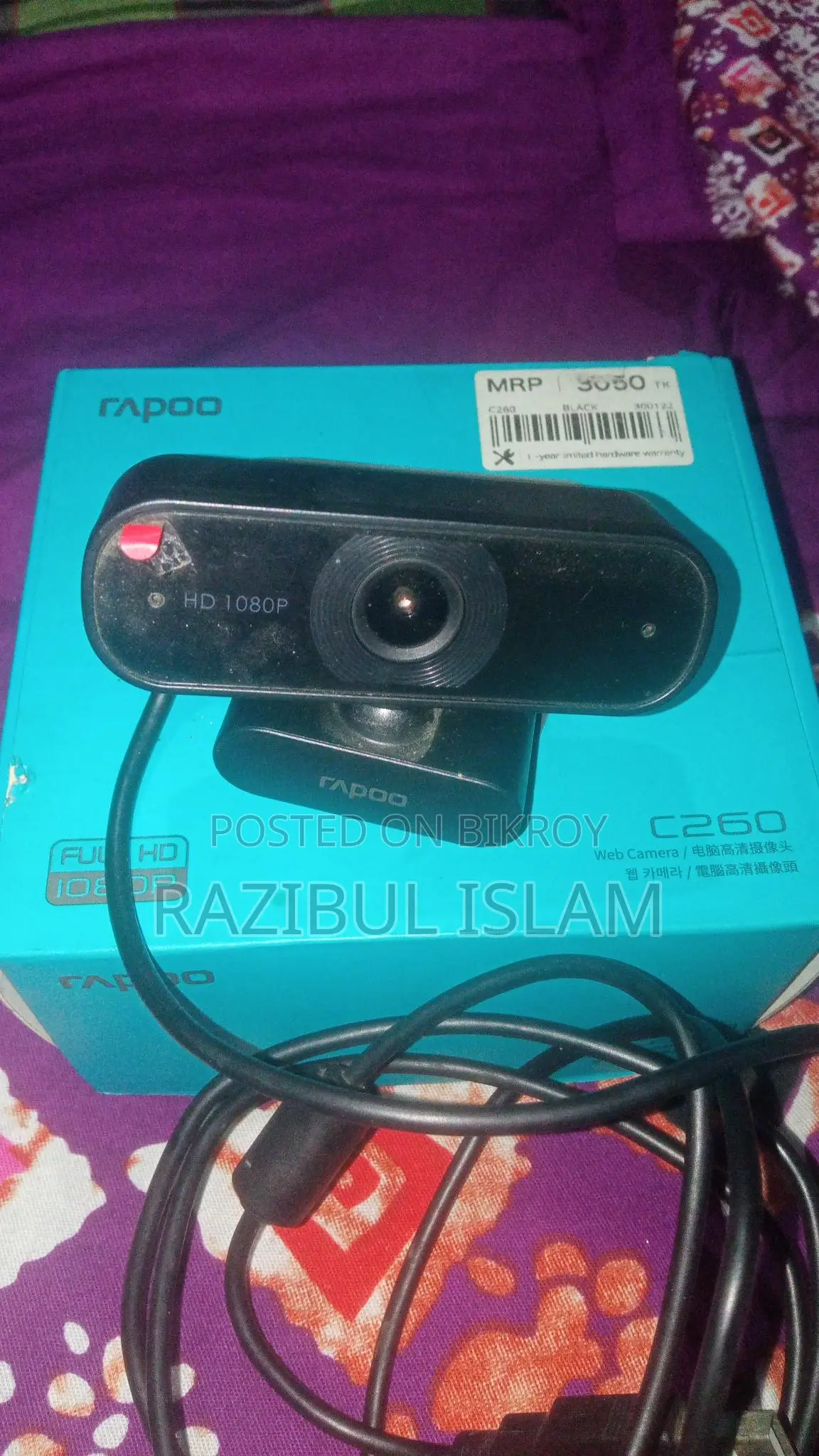Rappo C260 Web Cam