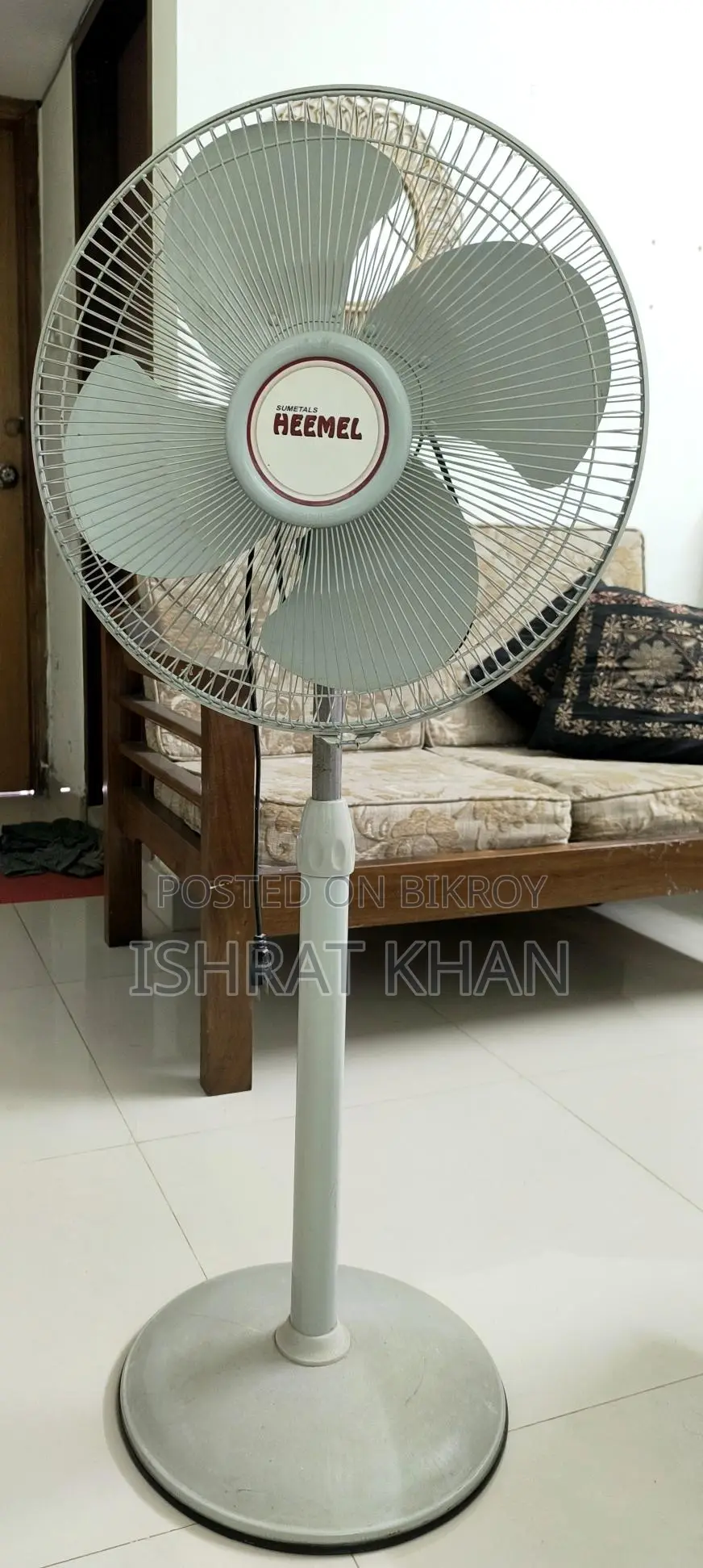 Heemel Stand Fan Model Mpr 16