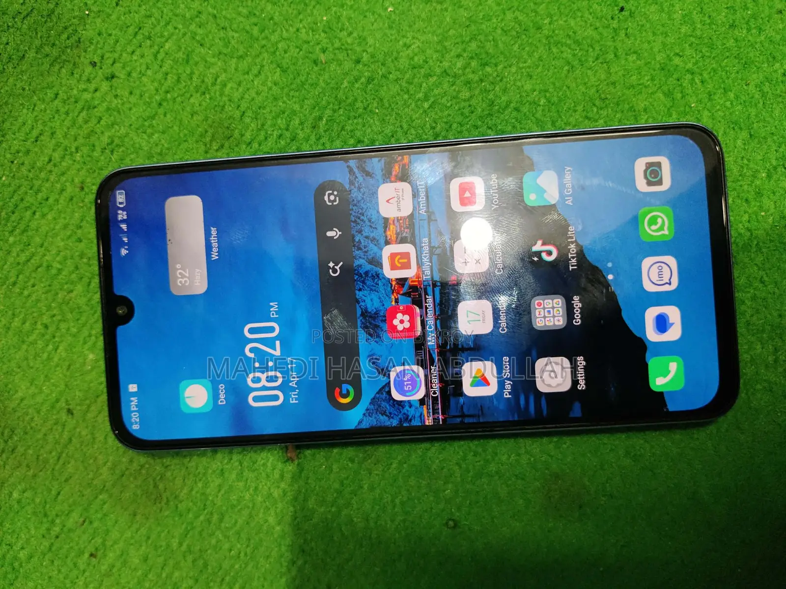 Infinix Note 12 Ram 8 GB Rom 128 (Used)
