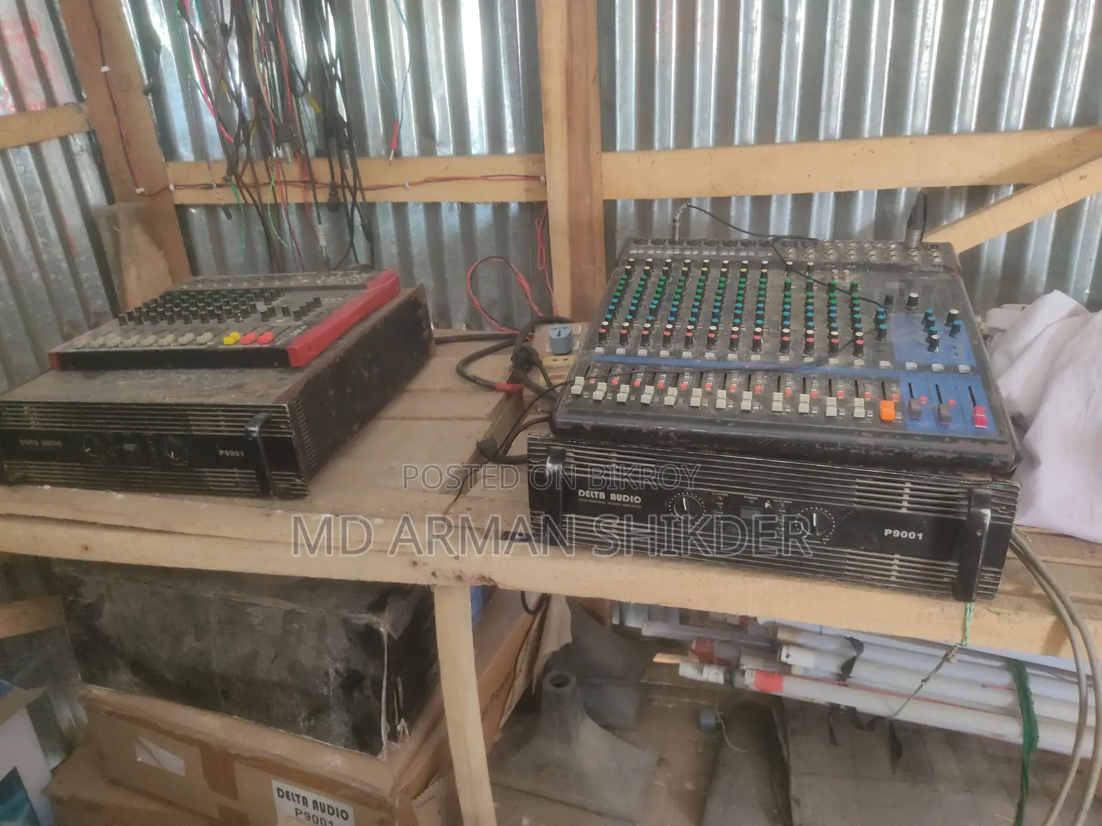 Sound box and lighting equipment for sale