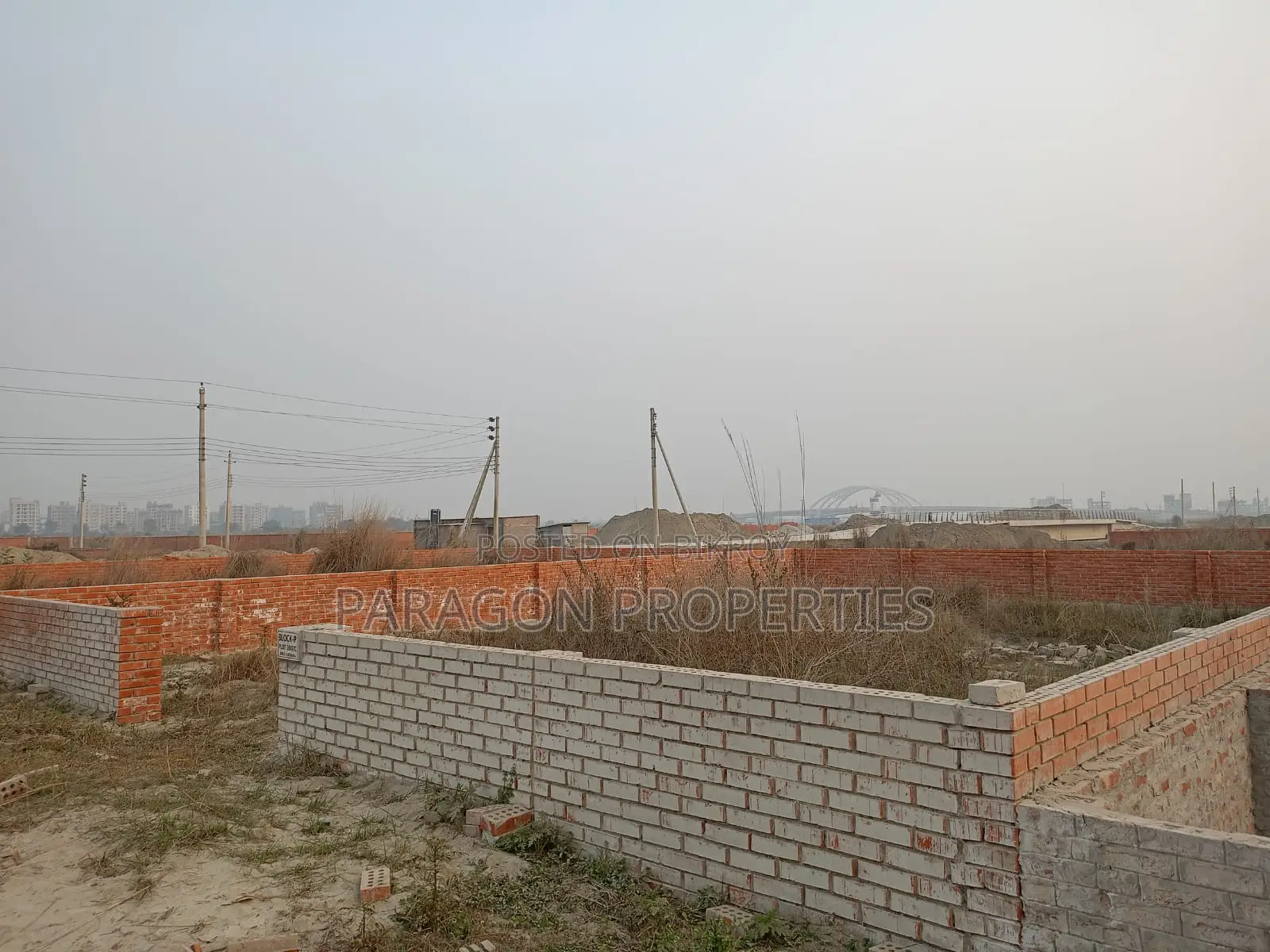 South Facing 5 Katha plot sale in P Block, Bashundhara R/A