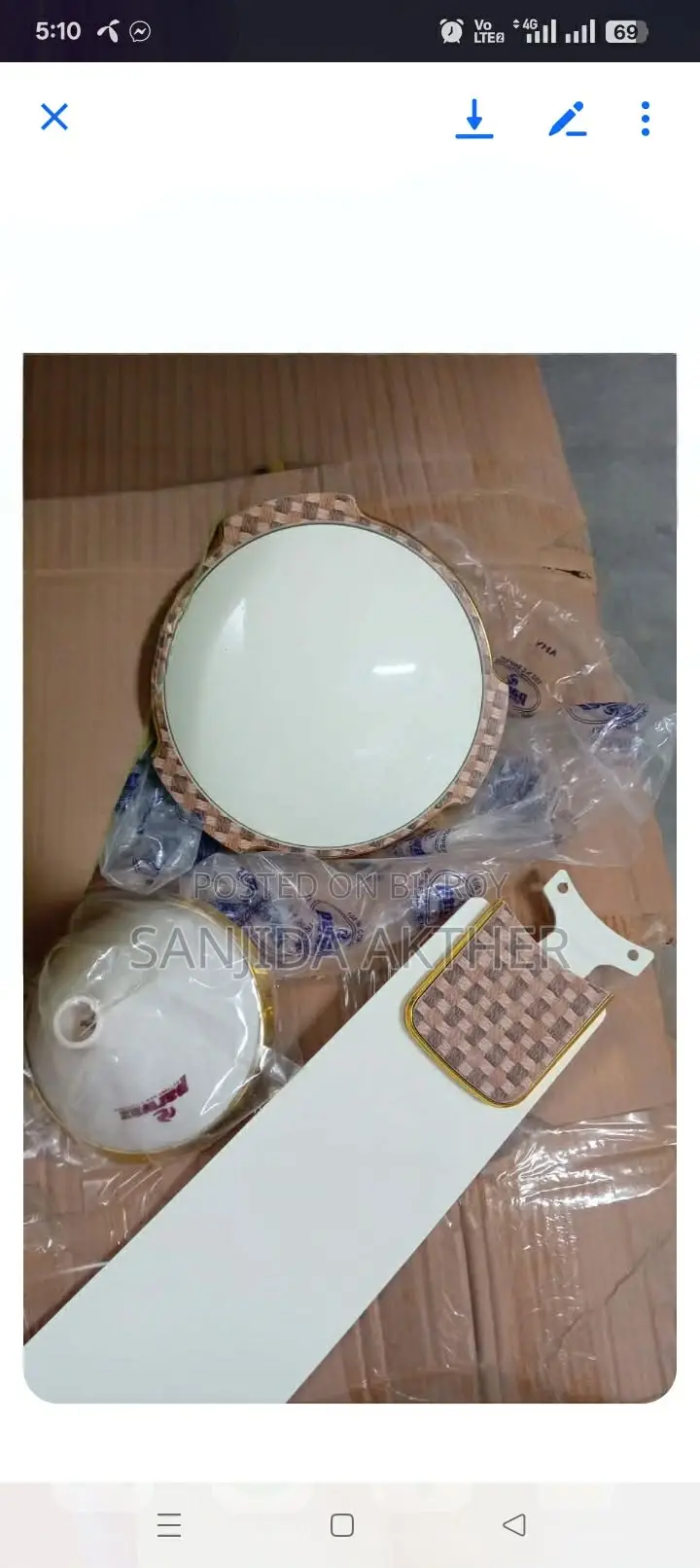 অরজিনিয়াল পাকিস্তানি সিলিং ফ্যান ব্রান্ড পারওয়াজ