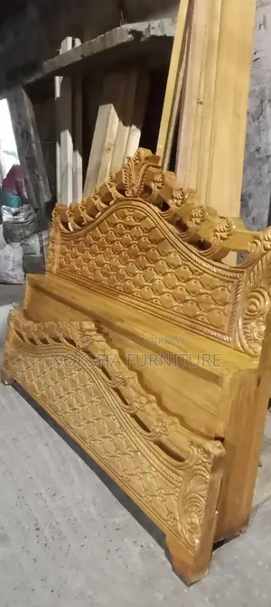 Limited Offer! Durable Wooden Bed at Low Price, 🏭 Factory Price