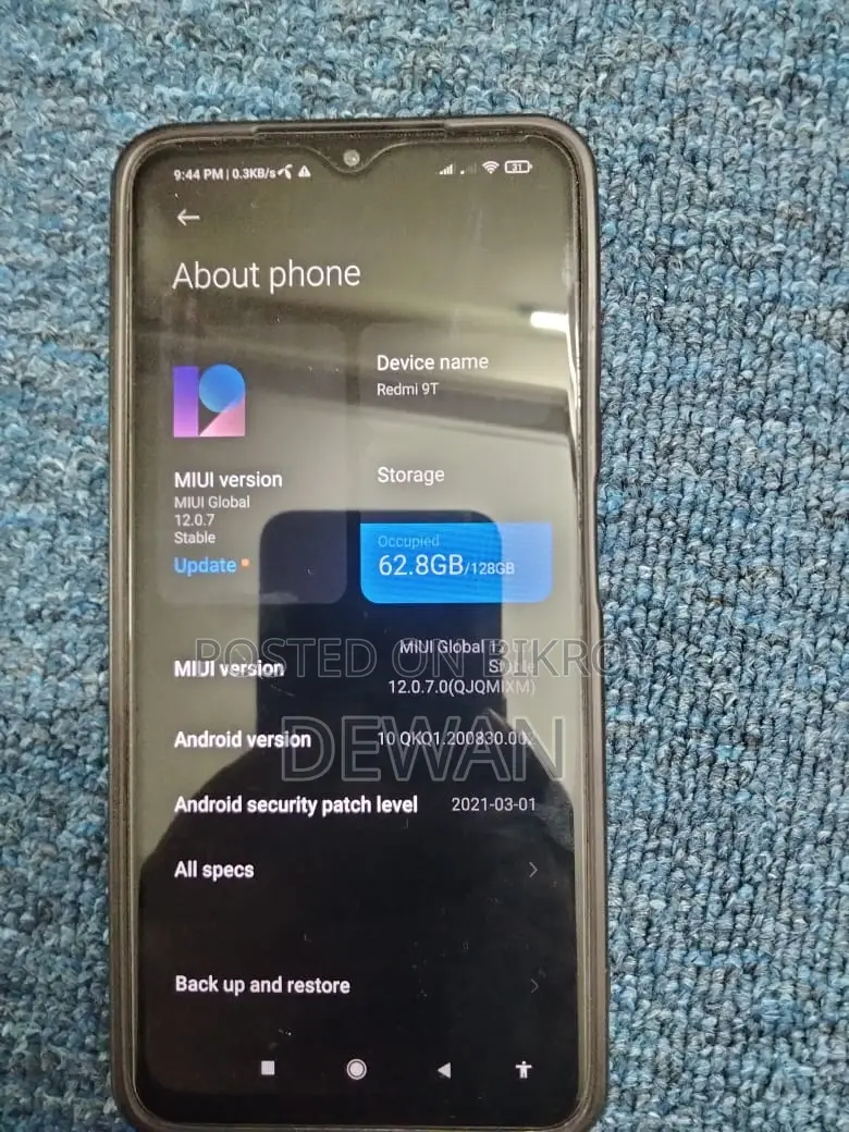 Xiaomi Redmi 9T (ব্যবহৃত)