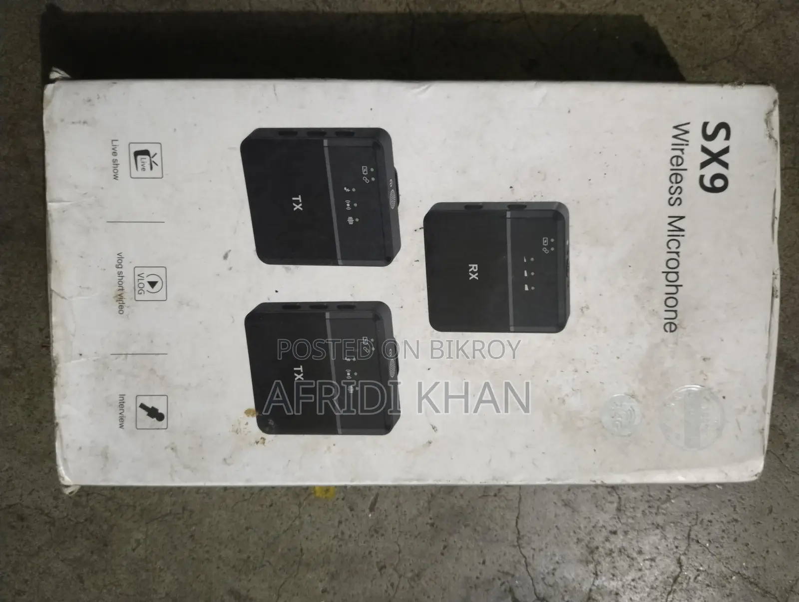 Sx9 Wireless Microphone