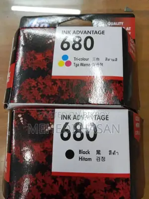 HP Colour Printer's Cartridges 680 Original & Copy Product Available