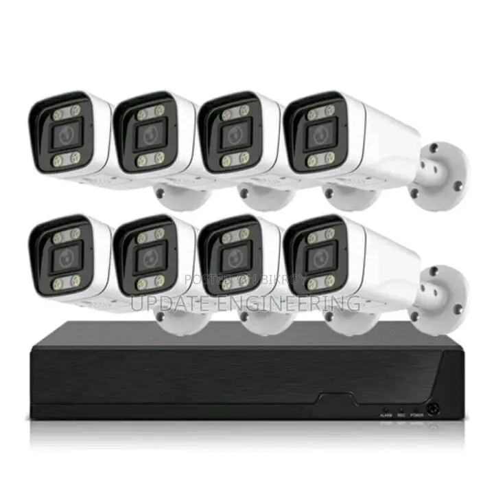 Camera 08 Pcs setup (Hikvision Brand)