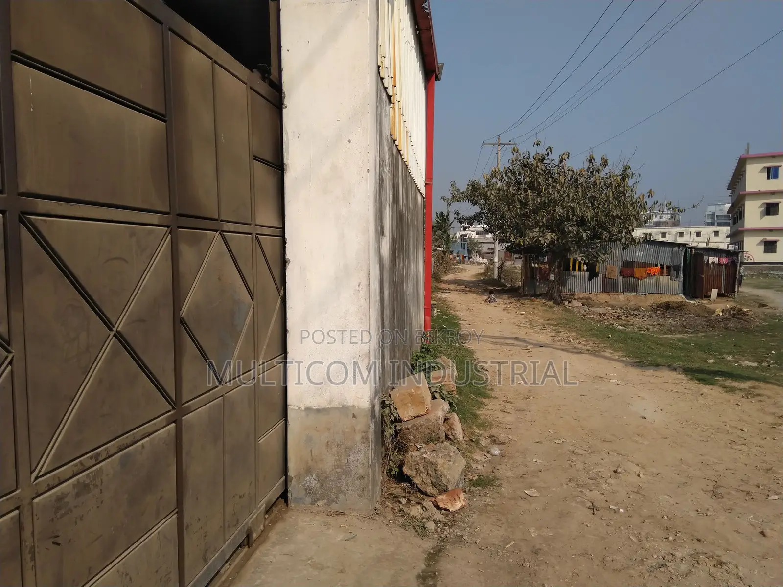 43,000 sft. factory shed including loading space at Katghara, Savar,