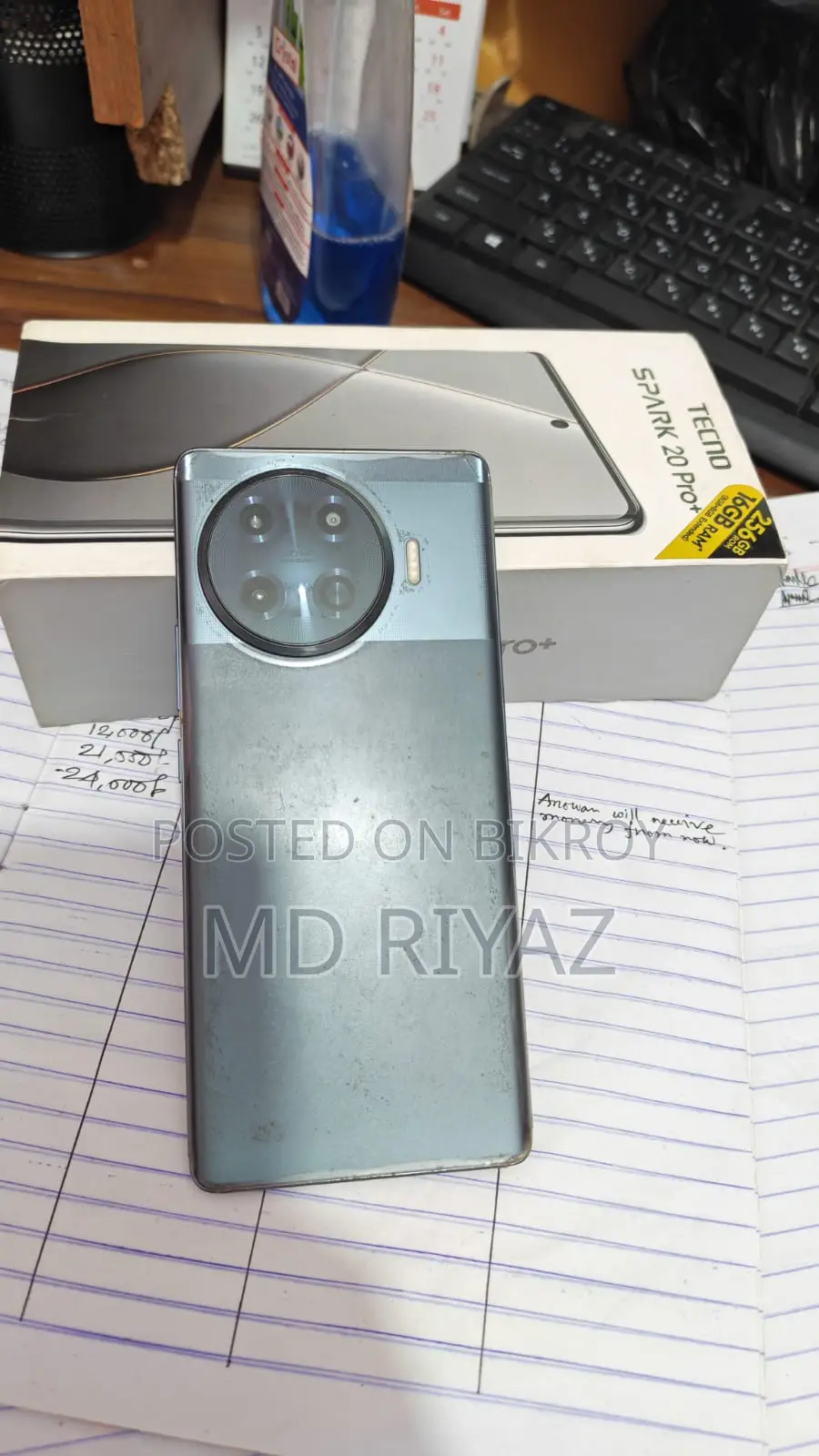 Tecno Spark 20 Pro+ 8/256 (Used)