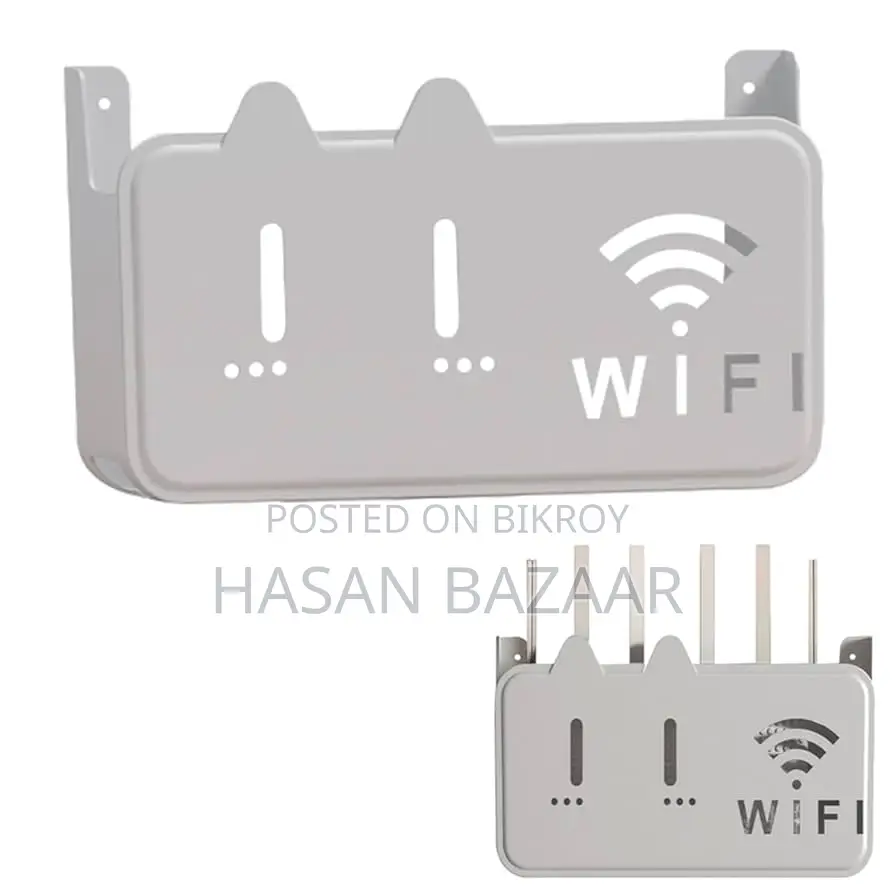 Wall Mount Router Storage Box Wireless WIFI Racks Living Room