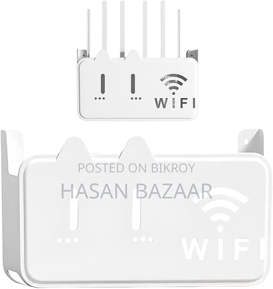 Wall Mount Router Storage Box Wireless WIFI Racks Living Room