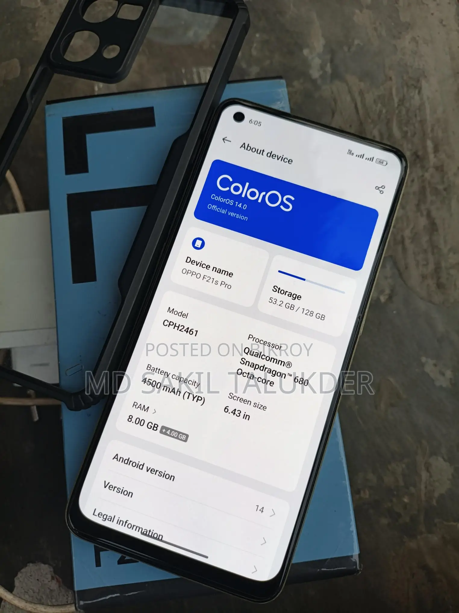 OPPO f21s pro (Used)