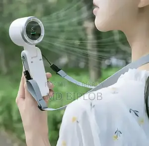 Popular Mini High-speed Handheld Turbo Fan Smart Digital Display