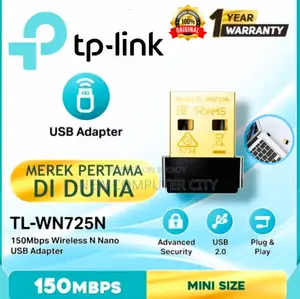 TP-Link TL-WN725N 150Mbps Wireless N Nano USB LAN Card