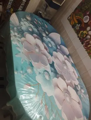 সেগুন কাঠের ৬ চেয়ার, রিং সাইজের রাউন্ড টেবিল,