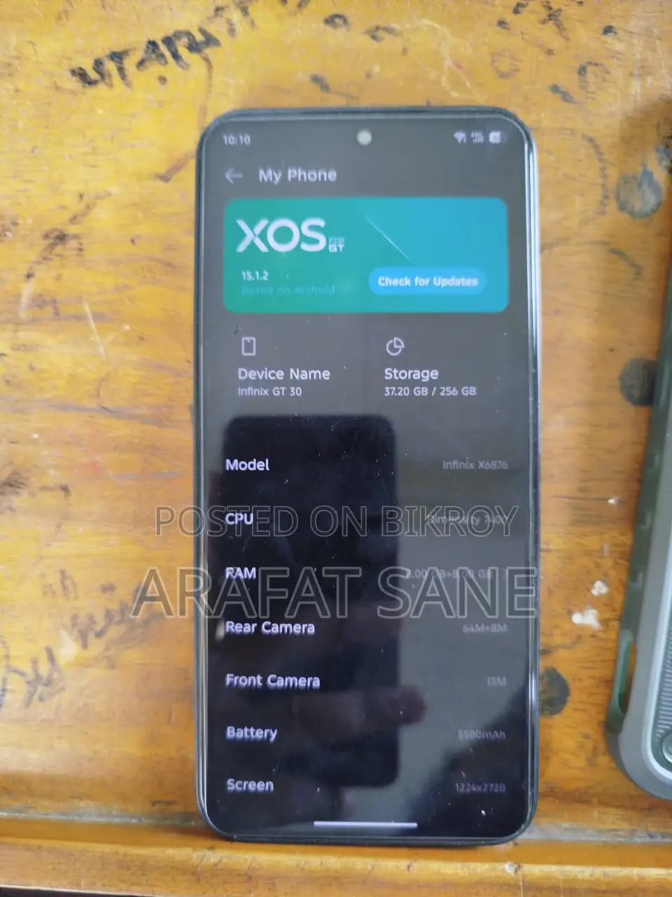 Infinix GT 30 5G 256 GB Black
