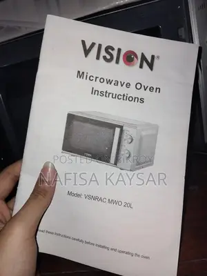 Vision Microwave Oven 20L Almost New