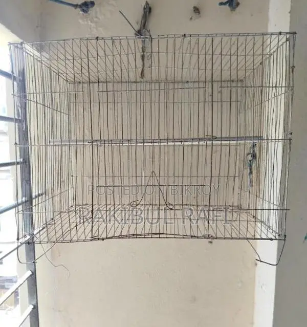 একটি ২ তলা কবুতরের খাঁচা+একটি ছোট খাঁচা বিক্রয় করা হবে