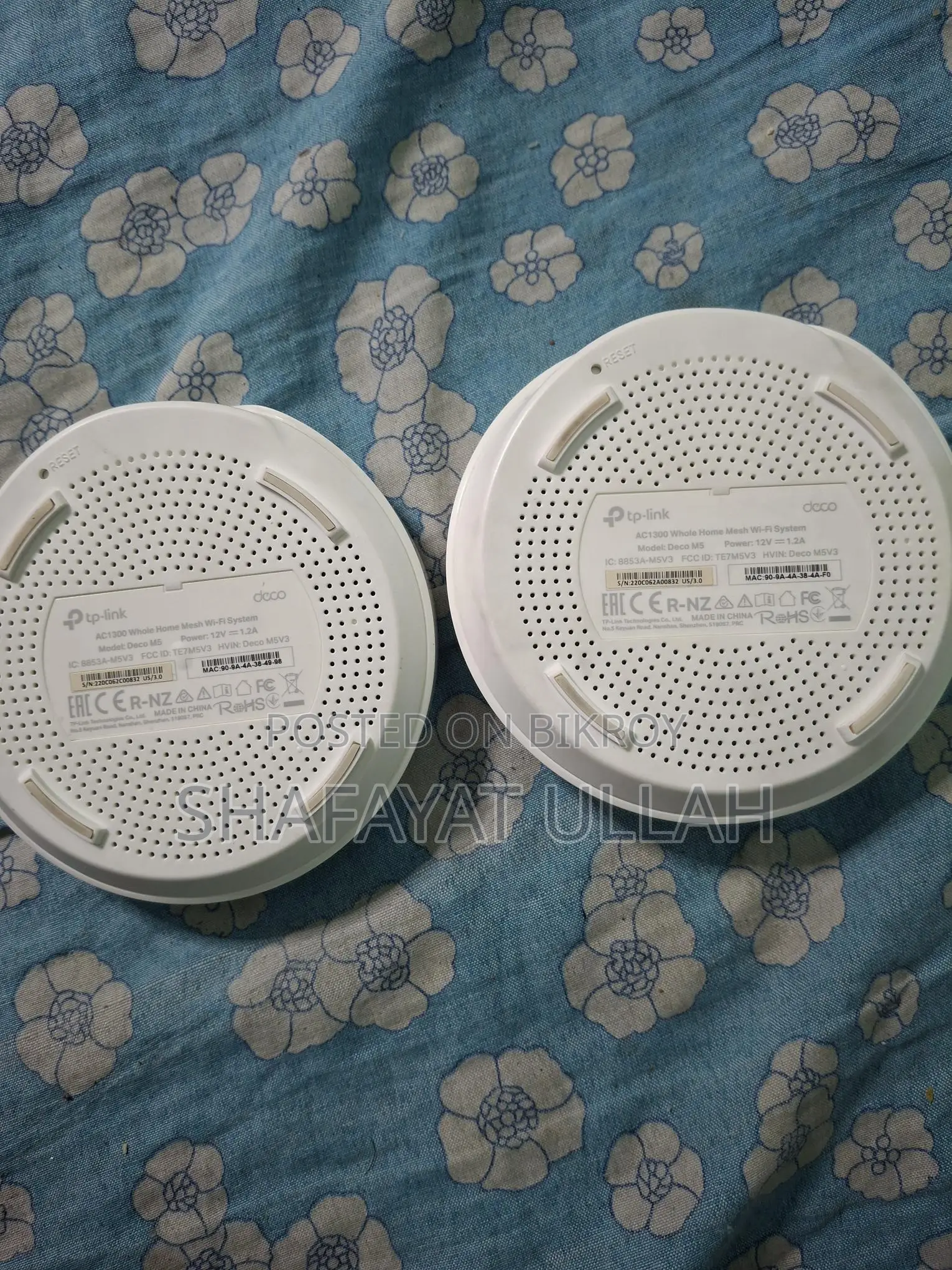 Tp link Deco M5 (2 pack) AC1300 Gigabit port