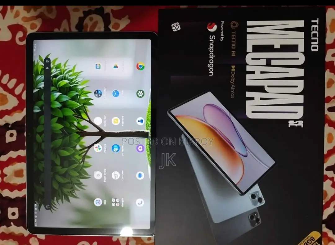 Tecno megapad se 4+4/128 (Used)