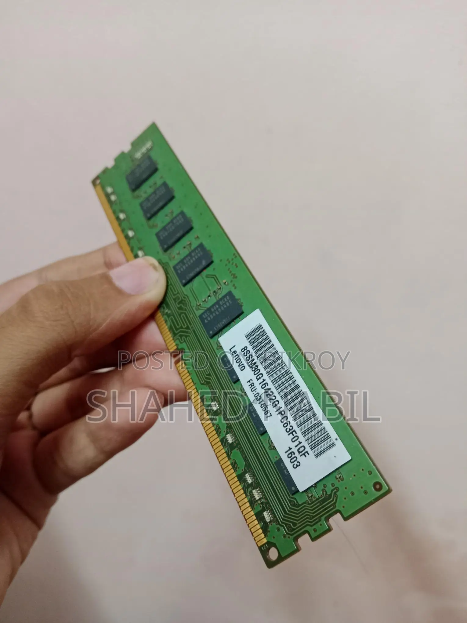 Ddr3 8gb Ram For Sale 1600mhz
