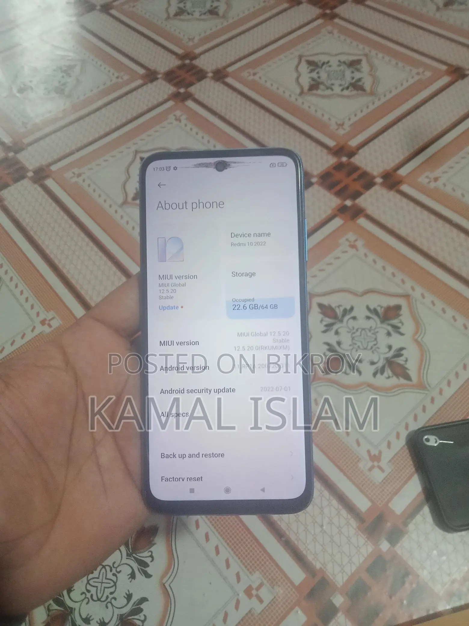 Xiaomi Redmi 10 2022 4/64 (Used)