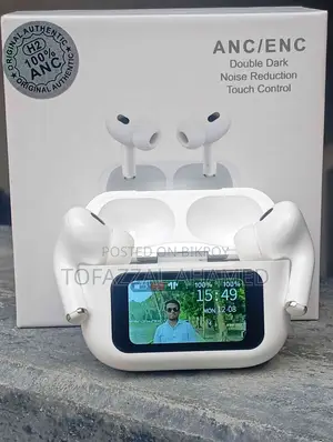 E9 Pro Display Airbuds Bluetooth 5.3 Smart Touch Wireless