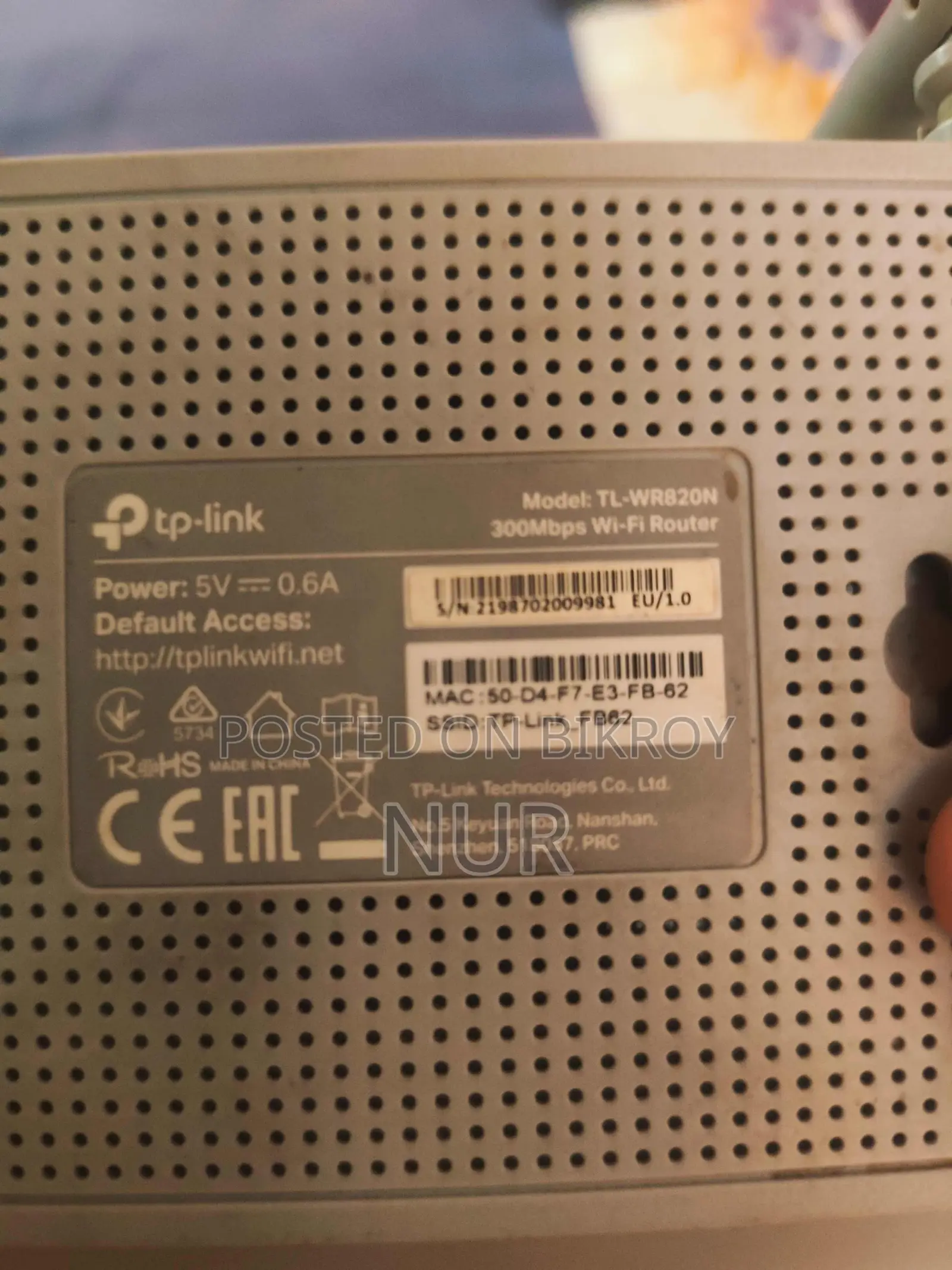 Tp-link Router & Onu