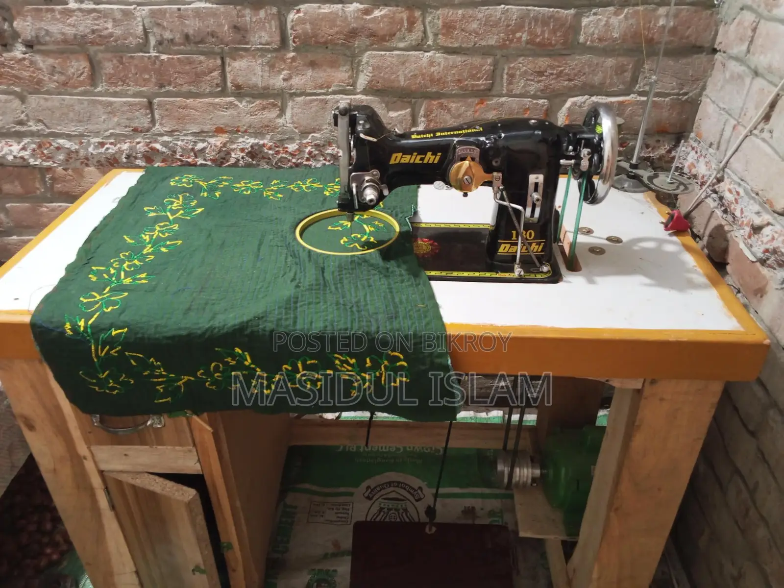 Embroidery machine for sale, brand new