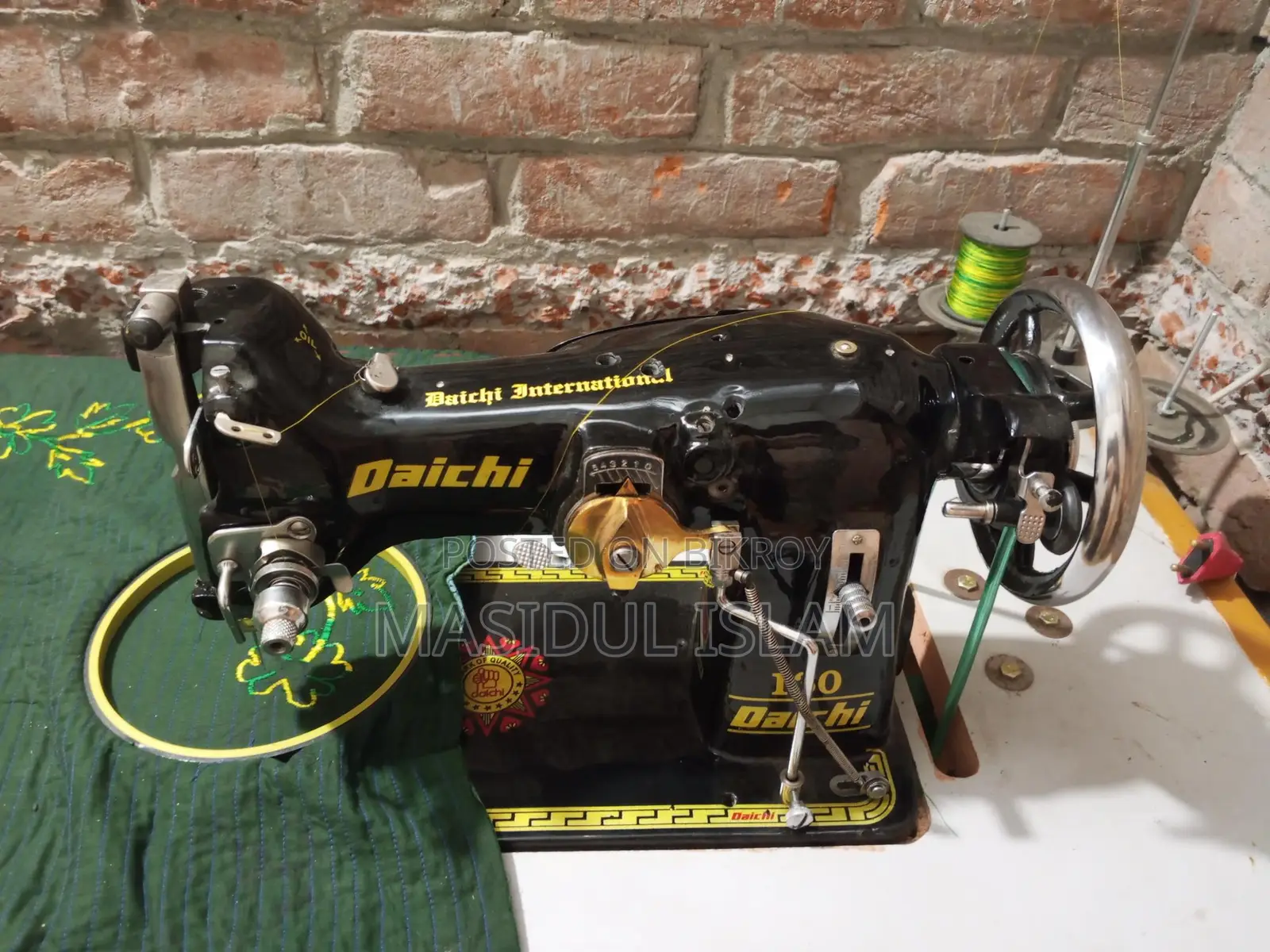 Embroidery machine for sale, brand new