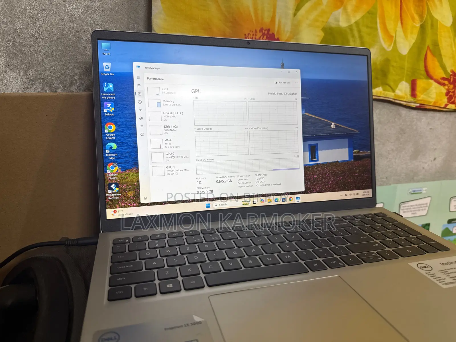 Laptop for sale