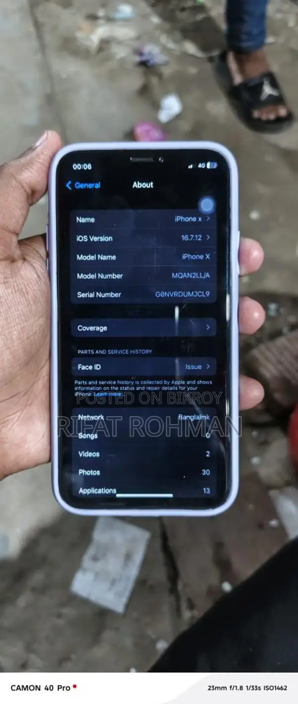 Apple iPhone X (Used)