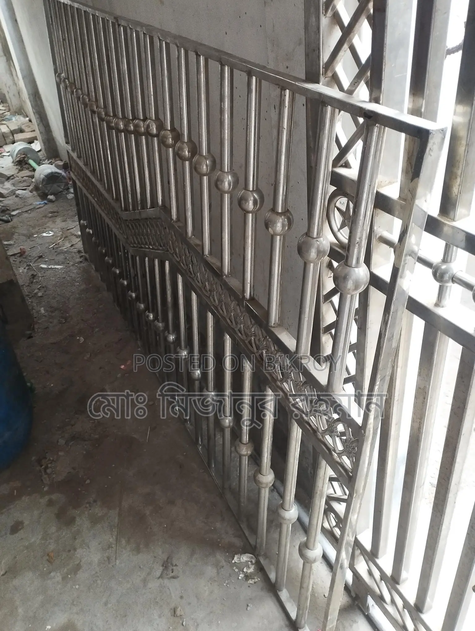 SS Door or Window Railing. SS Door. Home decor