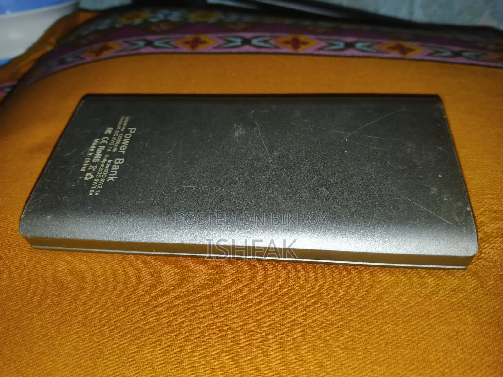 ২টি ব্যবহৃত পাওয়ার ব্যাংক ১০০০০ mAh – ফাস্ট চার্জিং