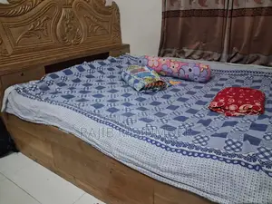 Akashmoni Wood Full Box 6ft x 7ft Bed
