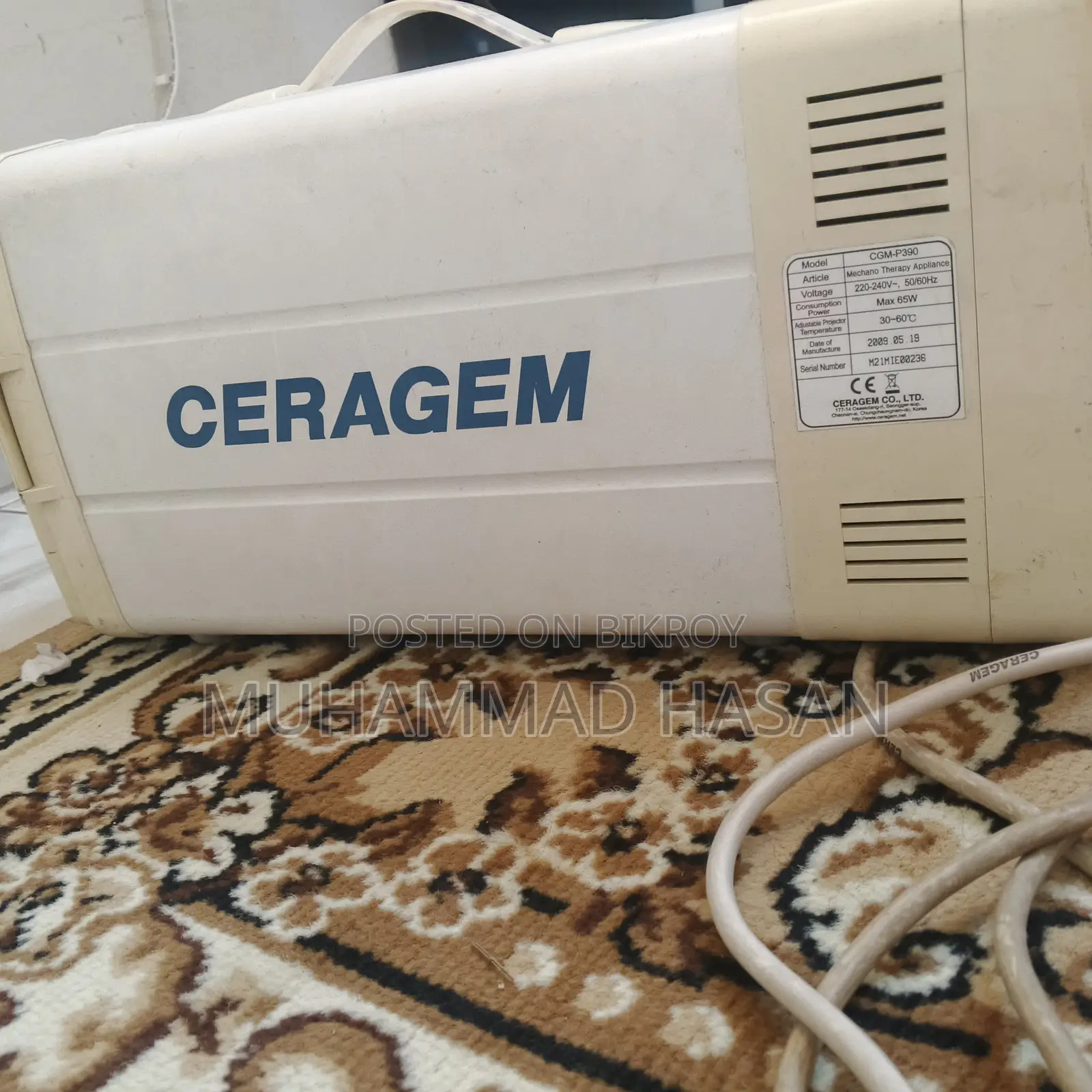 Ceragem Therapy Machine