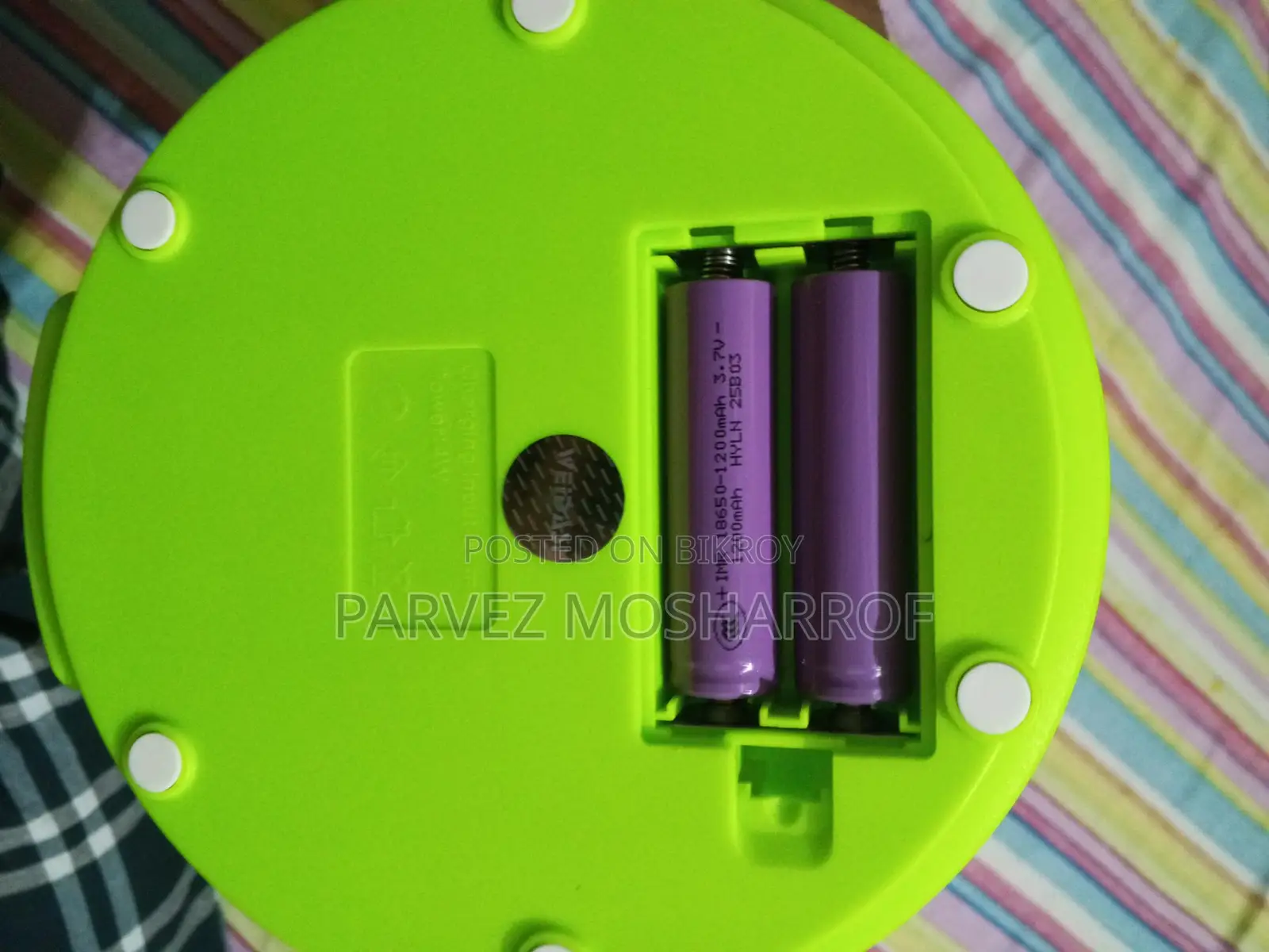 Rechargeable Fan