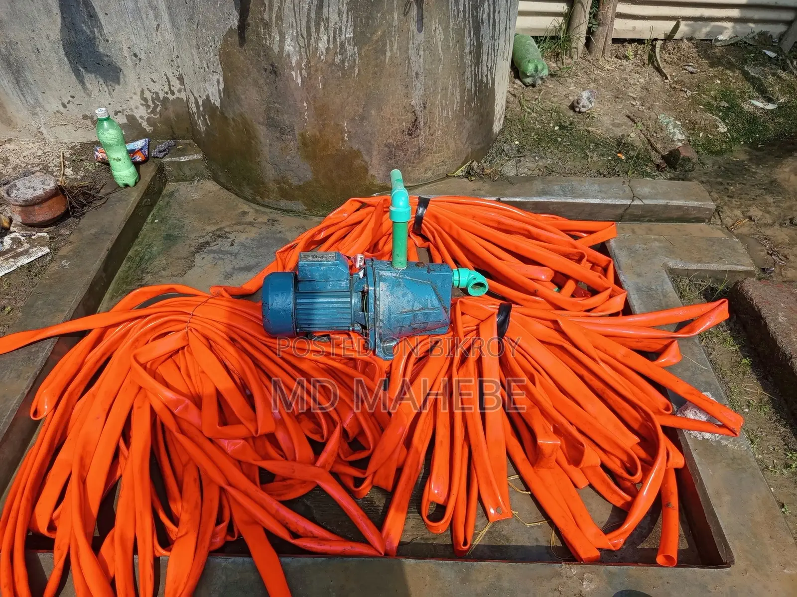 Water Pump And Pipe