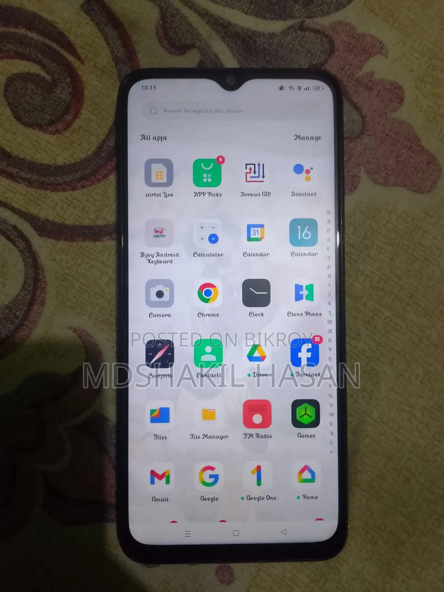 OPPO A17k . (Used)